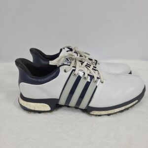 Adidas Tour 360 Golf Shoe Mens size 8.5 Blue /White Cleats